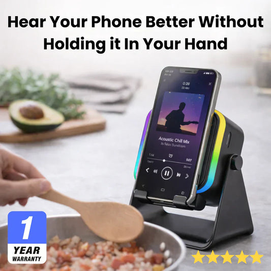 Droppzi™ 3 In 1 Phone Induction Speaker