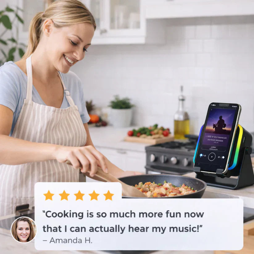 Droppzi™ 3 In 1 Phone Induction Speaker