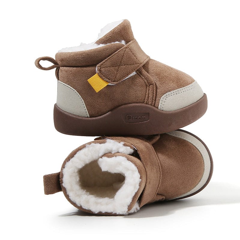 Droppzi™ Infant Winter Boots – Plush and Soft Sole Baby Snow Shoes