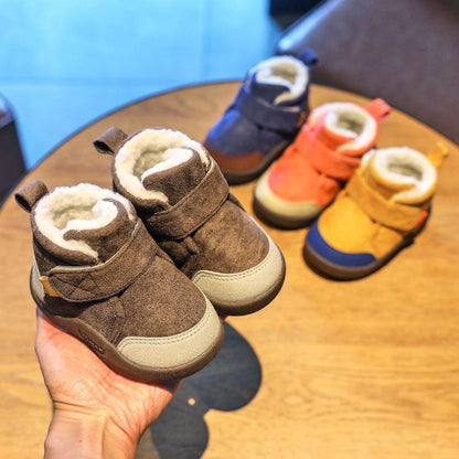Droppzi™ Infant Winter Boots – Plush and Soft Sole Baby Snow Shoes