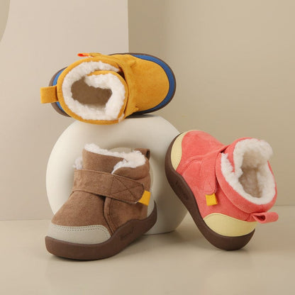 Droppzi™ Infant Winter Boots – Plush and Soft Sole Baby Snow Shoes