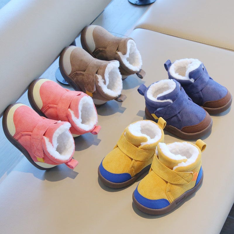Droppzi™ Infant Winter Boots – Plush and Soft Sole Baby Snow Shoes