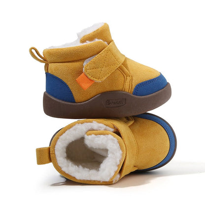 Droppzi™ Infant Winter Boots – Plush and Soft Sole Baby Snow Shoes