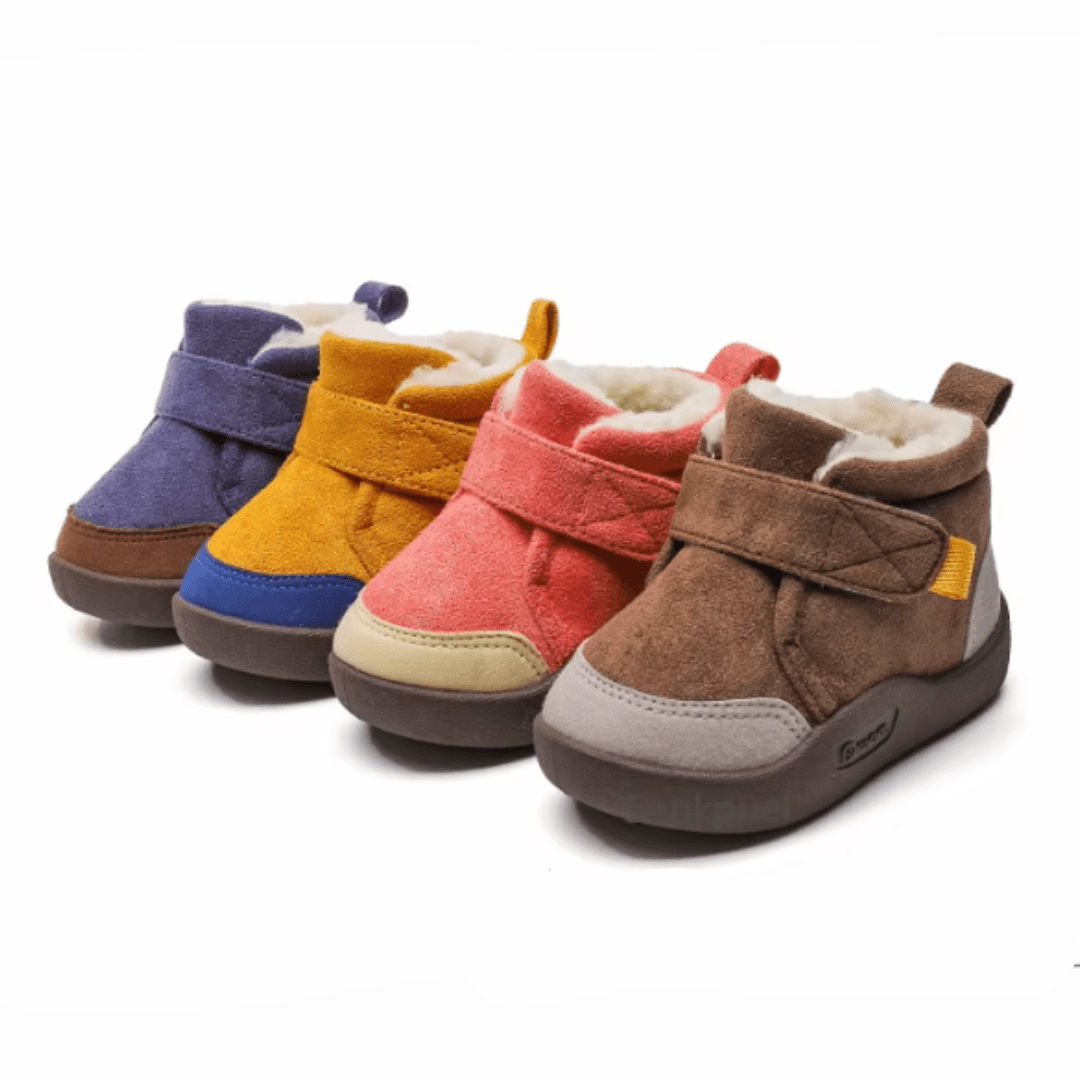 Droppzi™ Infant Winter Boots – Plush and Soft Sole Baby Snow Shoes