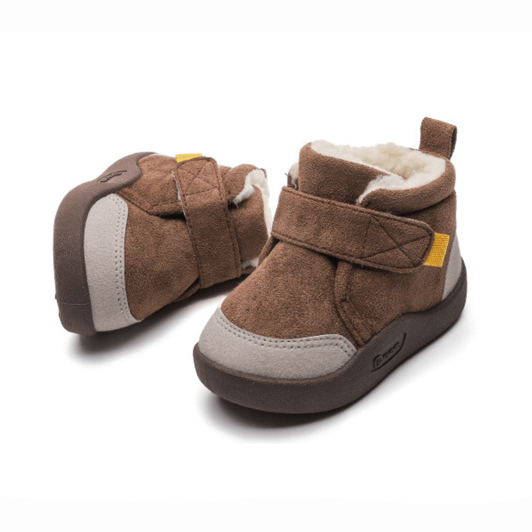 Droppzi™ Infant Winter Boots – Plush and Soft Sole Baby Snow Shoes